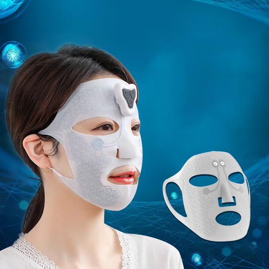 GlowPulse hands-free facial massage mask - product photo 1 - AVALDEY