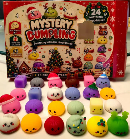 SquishCount™ Christmas Squishy Advent Calendar (24 Surprises)