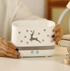 Christmas Reindeer Flame-Effect Humidifier