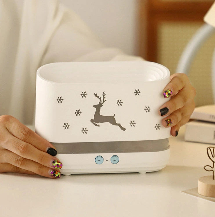 GlowMist™ Reindeer Flame Diffuser & Humidifier