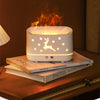 Christmas Reindeer Flame-Effect Humidifier