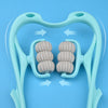 Six-Roller Manual Neck Massager