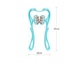 Six-Roller Manual Neck Massager