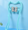 Six-Roller Manual Neck Massager
