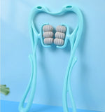 Six-Roller Manual Neck Massager
