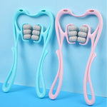 Six-Roller Manual Neck Massager