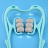 Six-Roller Manual Neck Massager