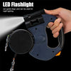 Reflective Retractable Dual Dog Leash