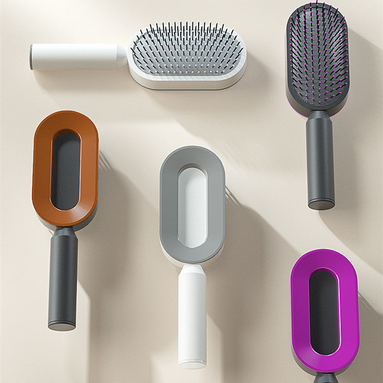 PureDetangle self-cleaning detangling hair brush - product photo 1 - AVALDEY