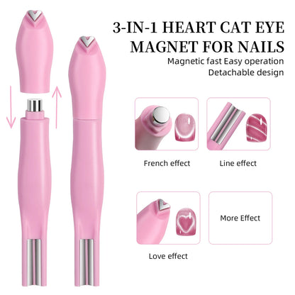 OrbitMag™ 3-in-1 Cat-Eye Nail Magnet