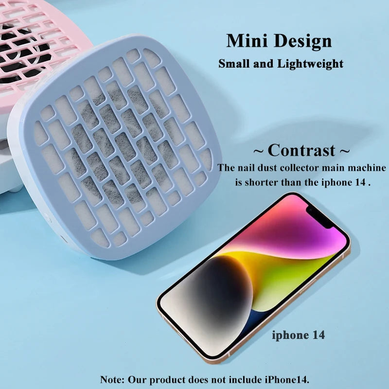 DustAway™ Mini Nail Dust Vacuum