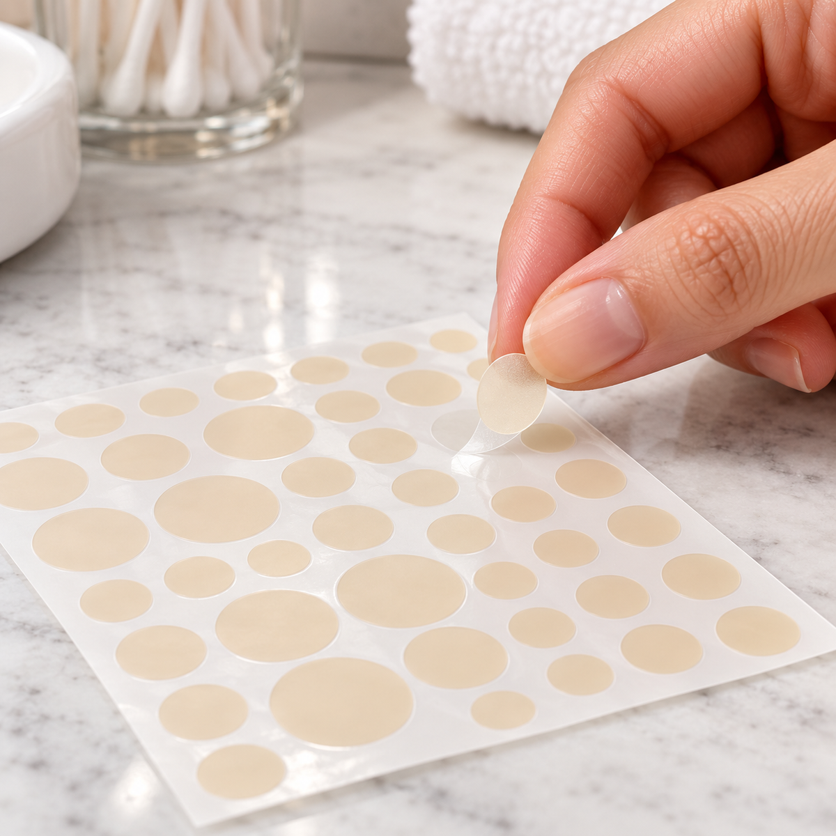 ClearDot™ Hydrocolloid Pimple Patches lifestyle scene 2