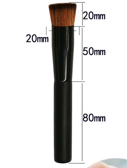 SculptGlide curved foundation and contour brush - product photo 1 - AVALDEY