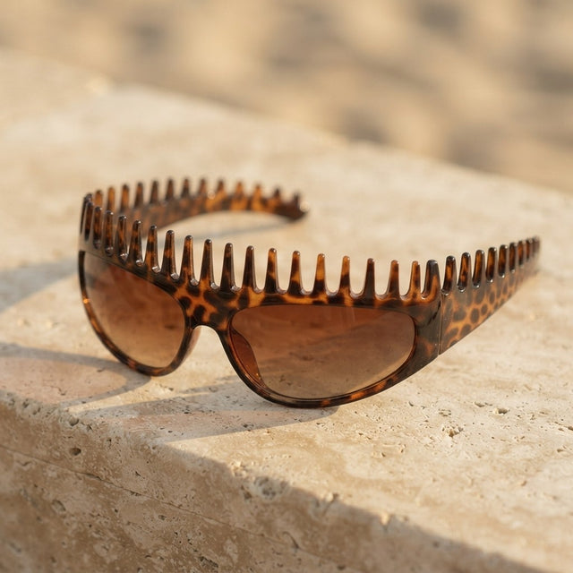ShadeClip comb headband sunglasses - AVALDEY product photo 1 of 10