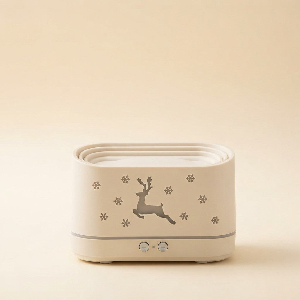 GlowMist™ Reindeer Flame Diffuser & Humidifier