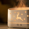 Christmas Reindeer Flame-Effect Humidifier