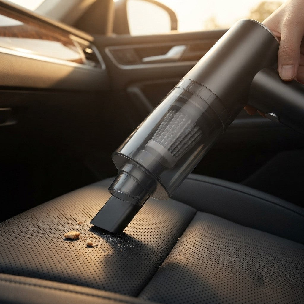 SwiftClean™ Cordless Handheld Car Vacuum