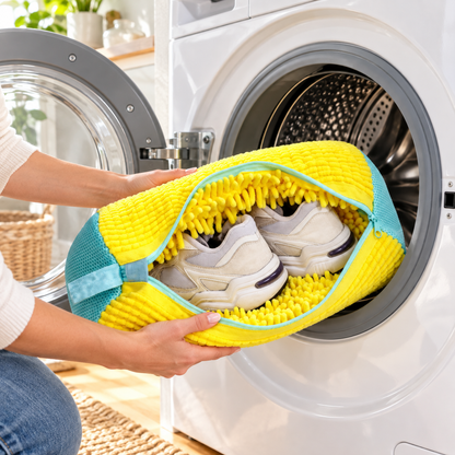 SneakSafe™ Shoe Washing Machine Bag lifestyle scene 1