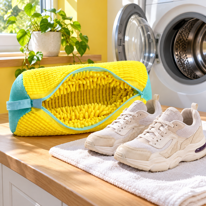 SneakSafe™ Shoe Washing Machine Bag lifestyle scene 3