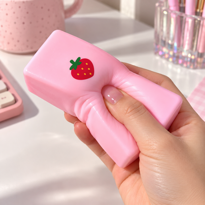 SquishMelt™ Slow-Rise Butter Squeeze Toy lifestyle scene 1