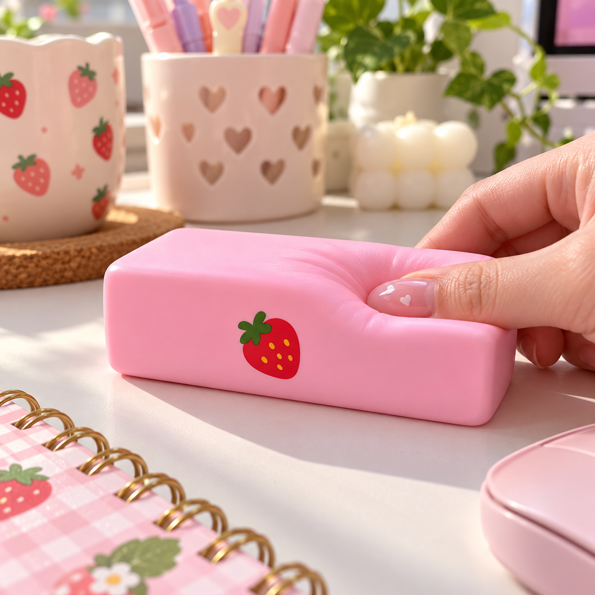 SquishMelt™ Slow-Rise Butter Squeeze Toy lifestyle scene 3
