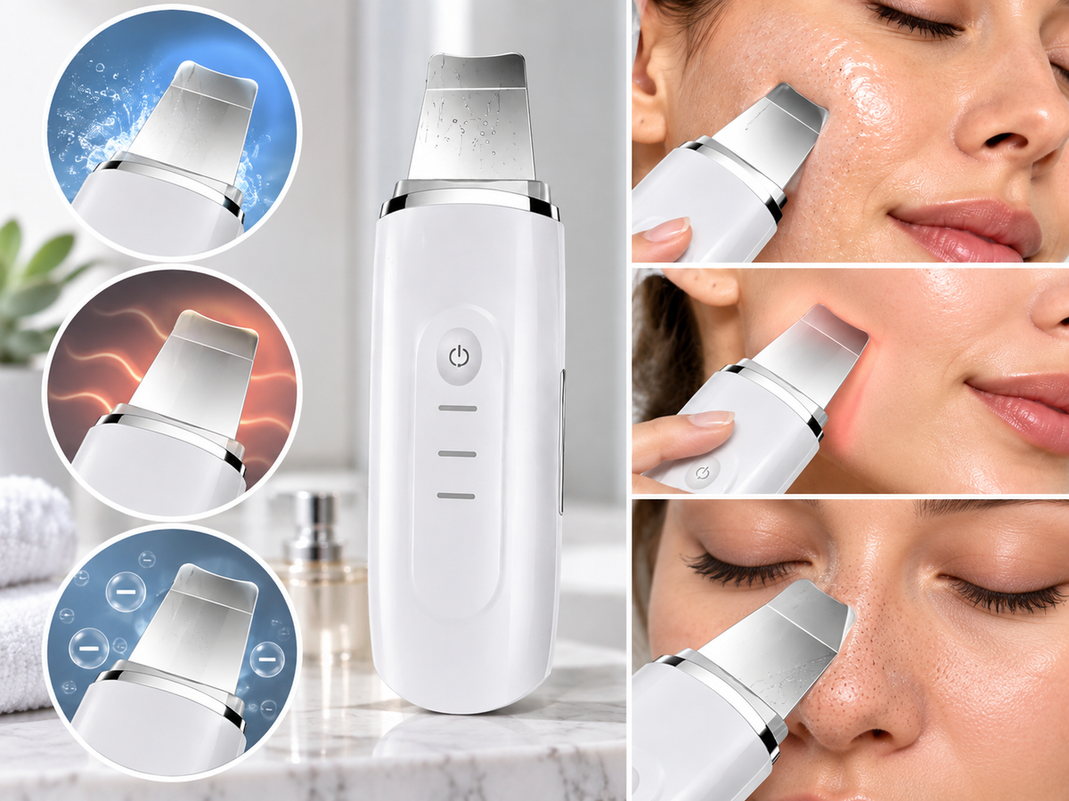 DermaSonic ultrasonic skin scrubber - key benefit 2 - AVALDEY