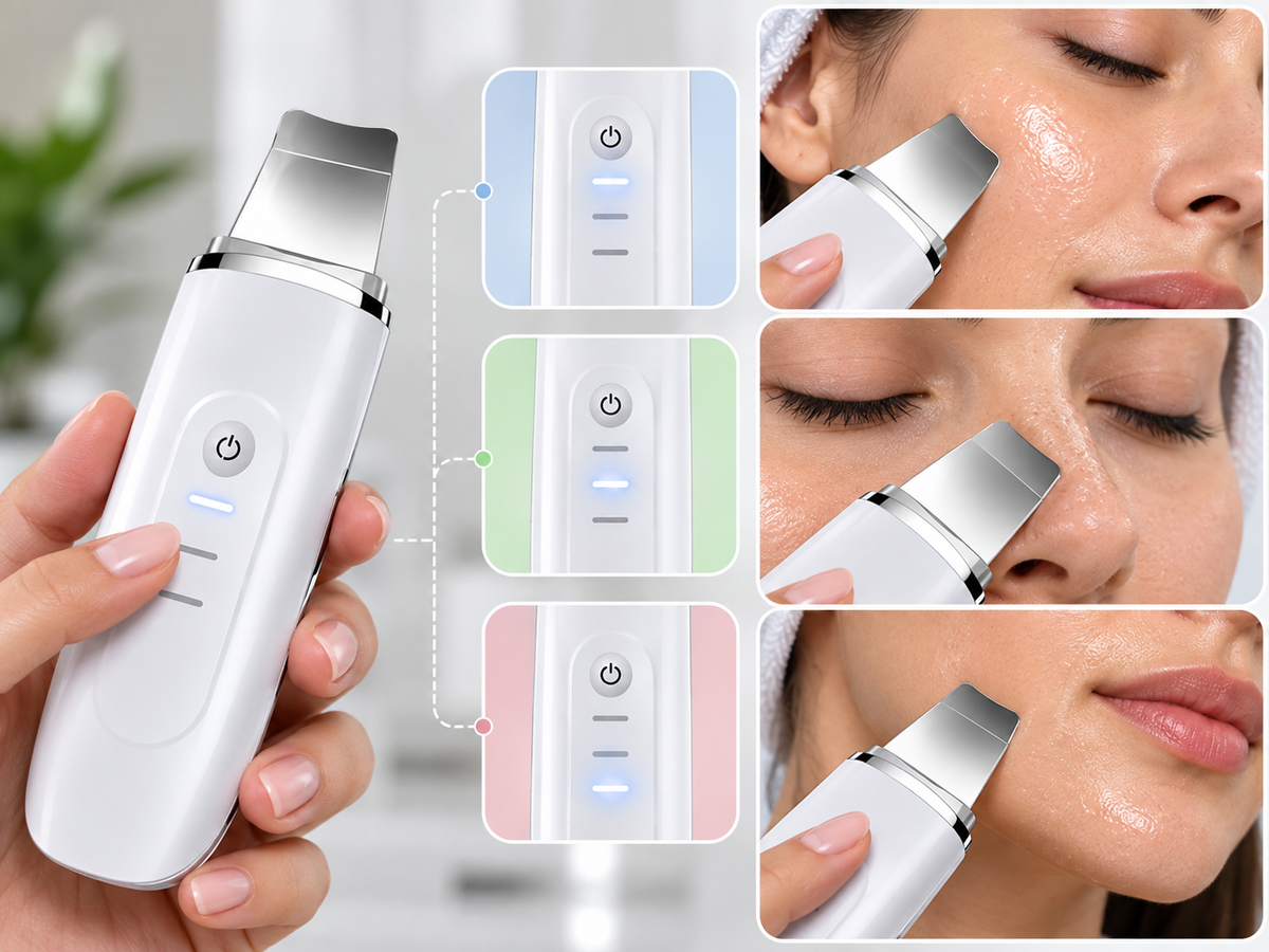 Deep-Clean Skin Duo - how to use DermaSonic - AVALDEY