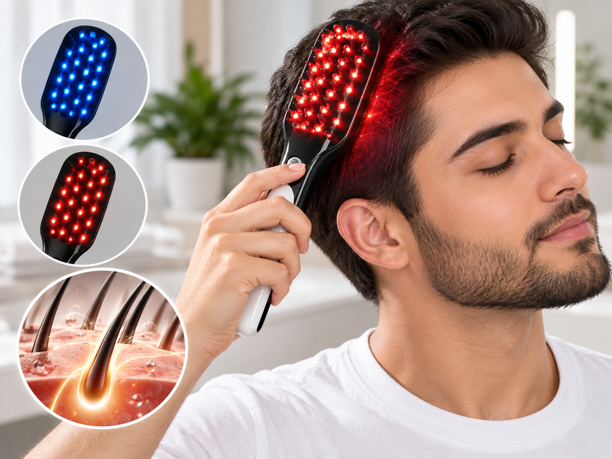 ScalpSpa vibrating scalp massage comb - key benefit 2 - AVALDEY