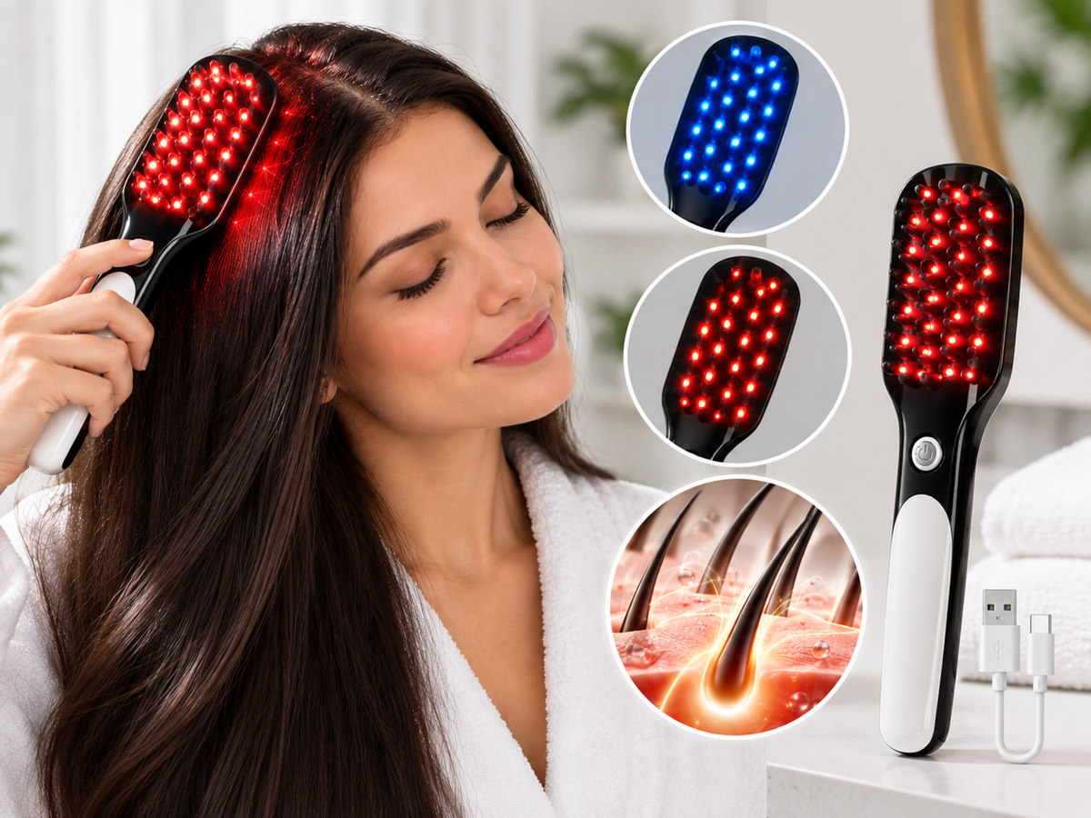 ScalpSpa vibrating scalp massage comb - key benefit 3 - AVALDEY